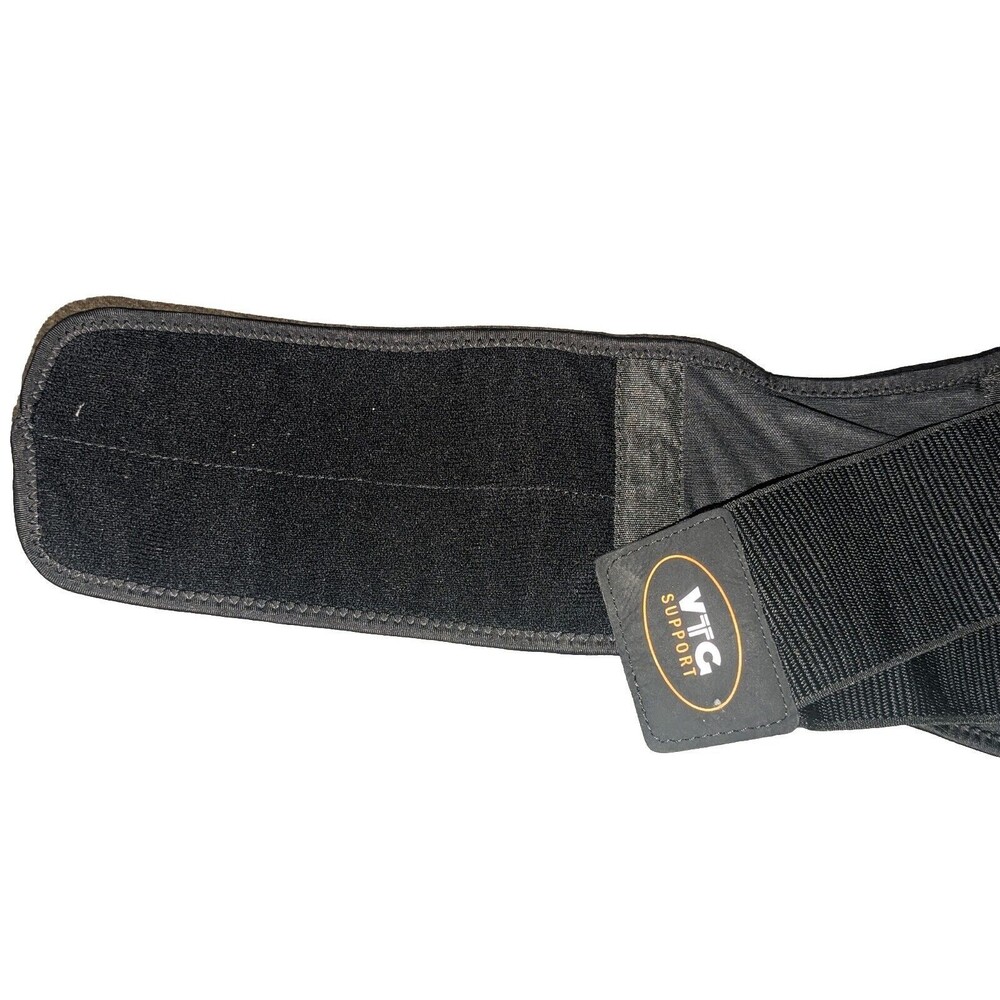 VTG BELT BRACE (UNISEX) ADJUSTABLE LOWER BACK LUMBAR SUPPORT FOR PAIN RELIEF NEW - Picture 4 of 14